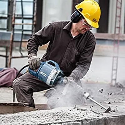 Illustration jackhammer