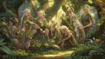 Illustration elves - Image 1