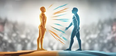 Illustration debating