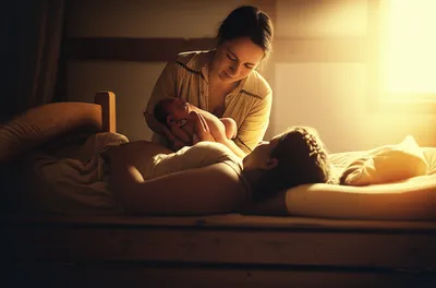 Illustration childbed - Image 1