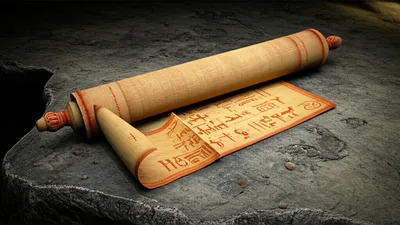 Illustration scrolls - Image 1