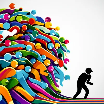 Illustration rushing - Image 1