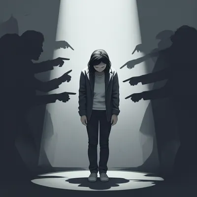 Illustration reproaching - Image 1