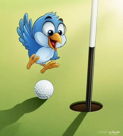 Illustration birdie - Image 1