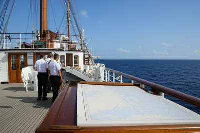 Illustration quarterdeck