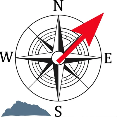 Illustration northwestward