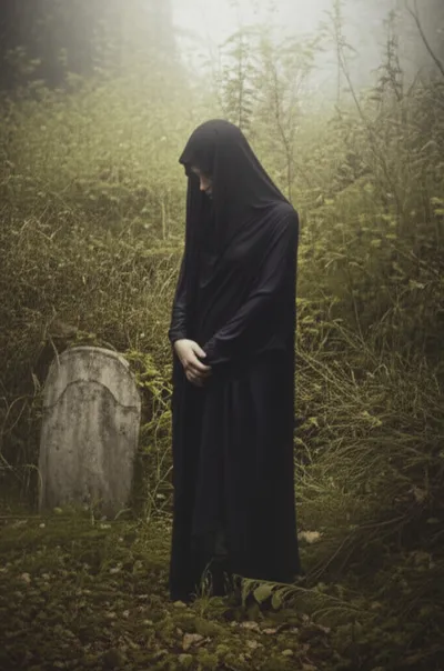 Illustration mourns - Image 1