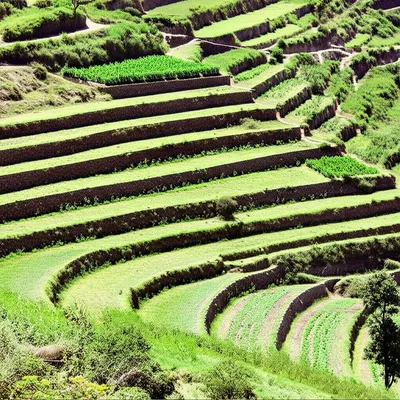 Illustration terraced - Image 1