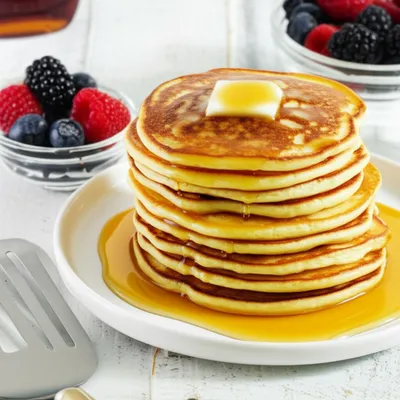 Illustration pancakes