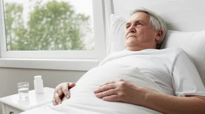 Illustration bedridden