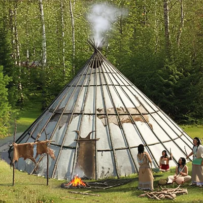 Illustration wigwam - Image 1
