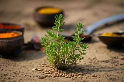 Illustration ajowan - Image 1