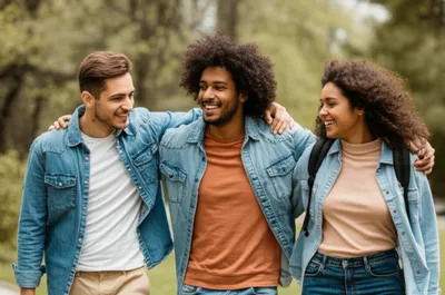 Illustration brotherly - Image 1