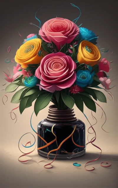 Illustration quilling - Image 1