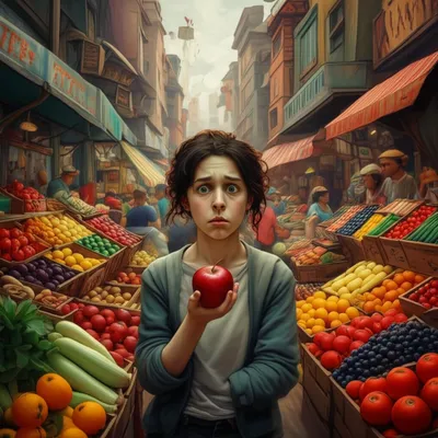 Illustration disconcerted - Image 1