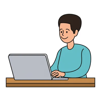 Illustration sitting - Image 1