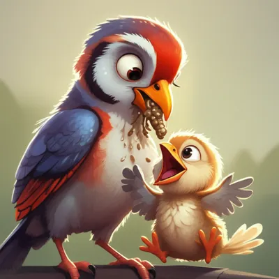 Illustration regurgitated