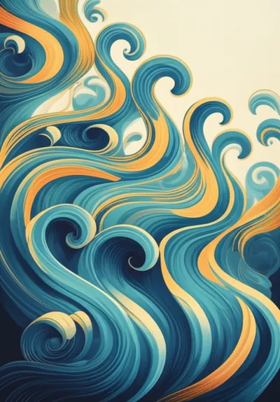 Illustration waves - Image 1