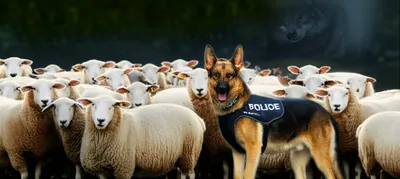 Illustration sheepdog - Image 1
