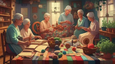 Illustration distaff - Image 1