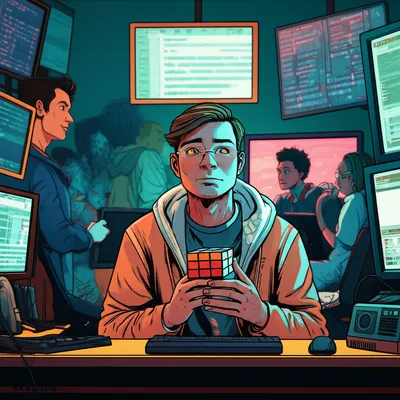 Illustration geeks - Image 1