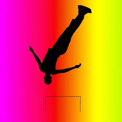 Illustration backflip - Image 1