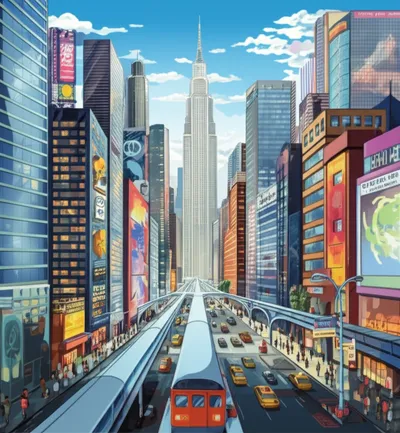 Illustration metros - Image 1