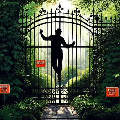 Illustration trespassers