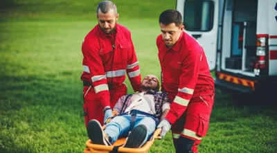 Illustration stretchered