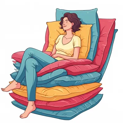 Illustration cushioned - Image 1