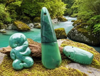 Illustration greenstone - Image 1