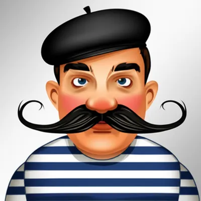 Illustration baguette - Image 1