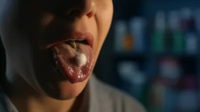 Illustration cottonmouth