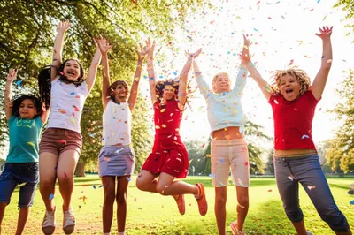 Illustration gleeful