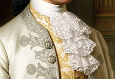 Illustration neckcloth