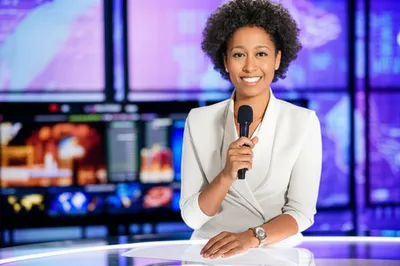 Illustration anchorman