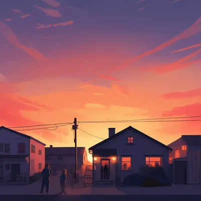 Illustration evening - Image 1