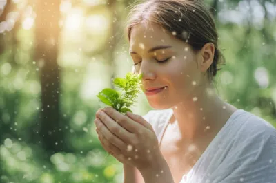 Illustration inhaling - Image 1