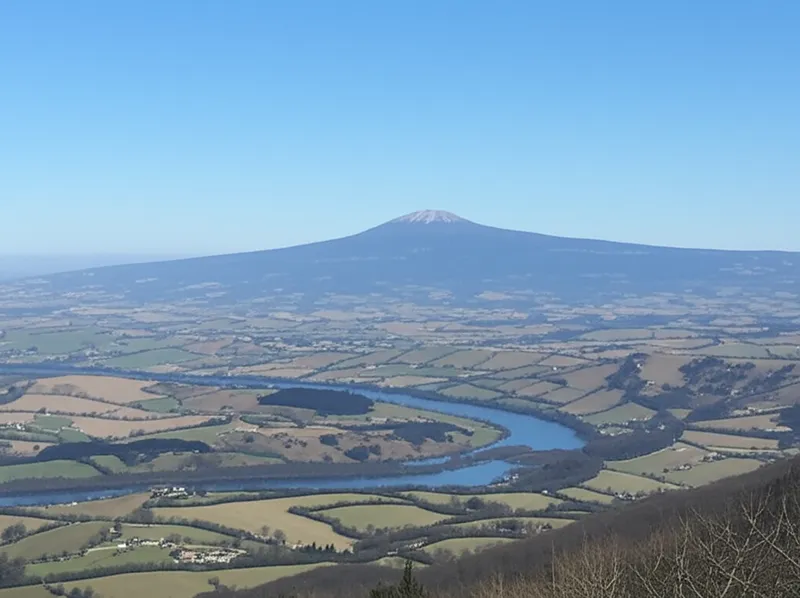 Illustration visuelle du mot « landscape » - Paysage, panorama