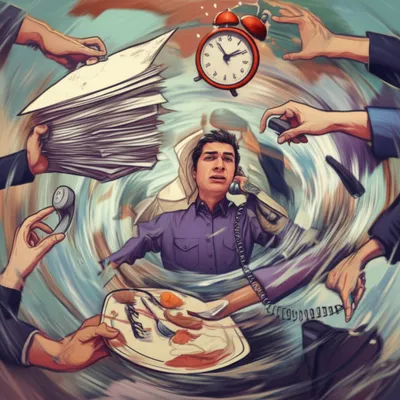 Illustration hectic - Image 1