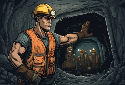 Illustration overman