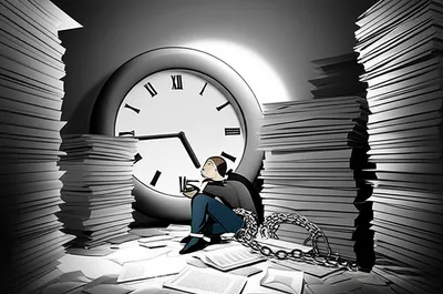 Illustration overworking