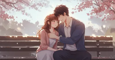 Illustration canoodling - Image 1