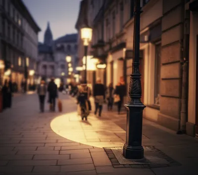 Illustration streetlamp - Image 1