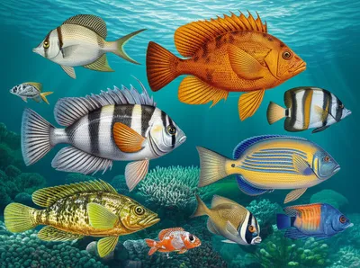 Illustration perciform - Image 1