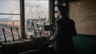 Illustration signalman - Image 1