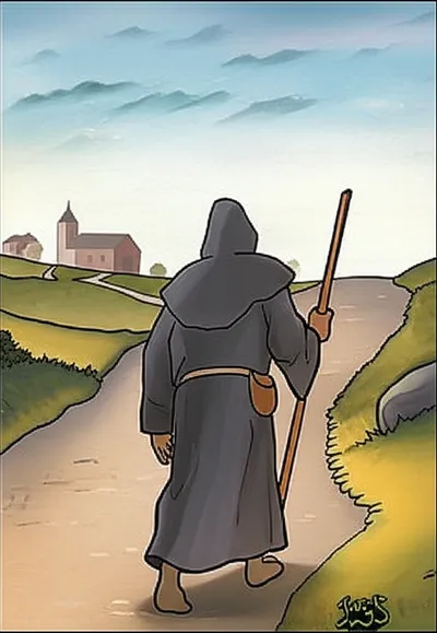 Illustration friar - Image 1
