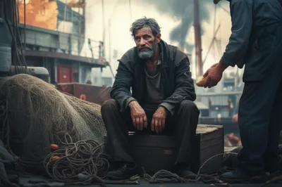 Illustration beachcomber