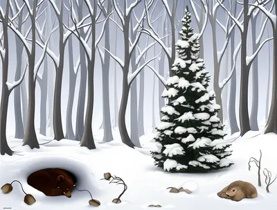 Illustration winters - Image 1