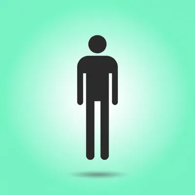 单词"person"的视觉插图 - 人， 人物， 个体。
